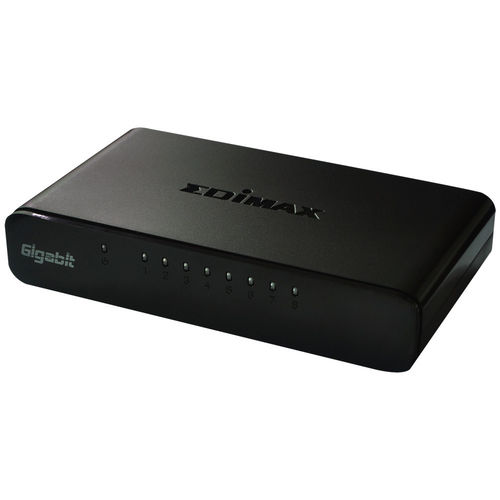 Servidor de rede DELOCK ES-5800G V3 (Rede) Edimax - Concentradores e comutadores - Switch, 4 portas, ethernet gigabit, com fio