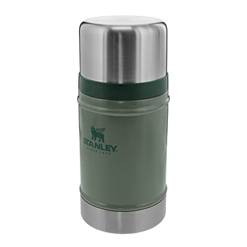 Garrafa Térmica STANLEY Classic Verde (0.7 L) STANLEY - Porta-alimentos e bebidas - 0,7L, acondicionamento a vácuo, fecho hermético, lavável