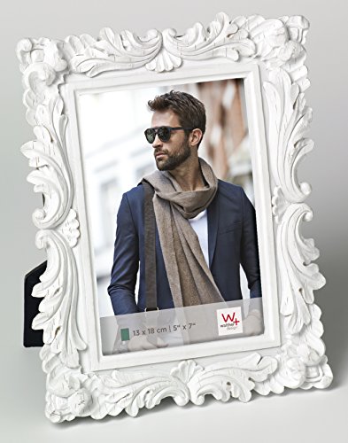 Papel Fotográfico WALTHER Saint Germain Qs318W Branco Walther - Porta-retratos - branco, 13x18 cm