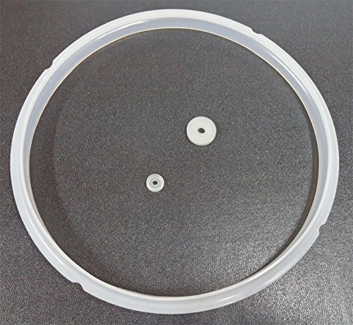 Conjunto de 3 Anéis para Máquinas de Cozinha a Pressão SILICONA Desconocido - Acessórios para panela de pressão e esterilizador - conjunto, 3 anéis, máquinas de cozinha a pressão