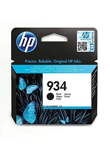 Tinteiro HP 934 Original Preto (C2P19AE#BGY) HP - Cartuchos de toner e jato de tinta - original, preto, hp 934
