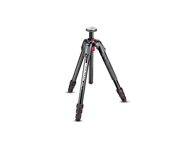 Tripé MANFROTTO MT190GOA4 (Altura Máxima: 163 cm - Alumínio e Carbono) Manfrotto - Tripés e monopés - altura máxima 163 cm, alumínio, carbono