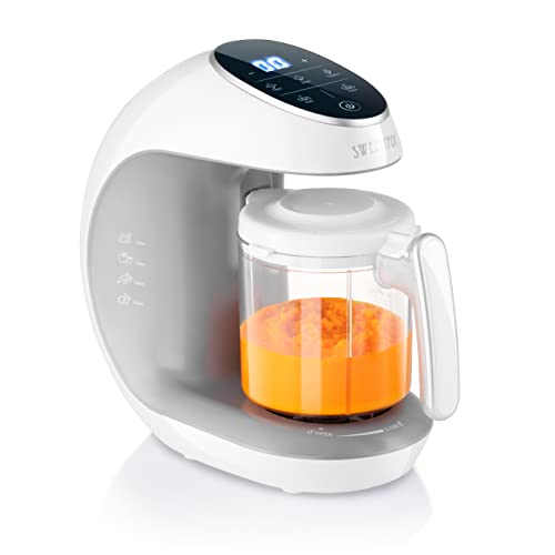 Robô de Cozinha para Bebé HOMCOM 7 em 1 BMS International - Batedeiras e liquidificadores - 7 em 1, segurança, programas predefinidos, vapor