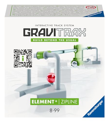 Gravitraz Zipline RAVENSBURGER (Idade minima recomendada: 6 anos) Ravensburger - Brinquedos - canicas, blocos de construção, linha de lançamento, 6 anos