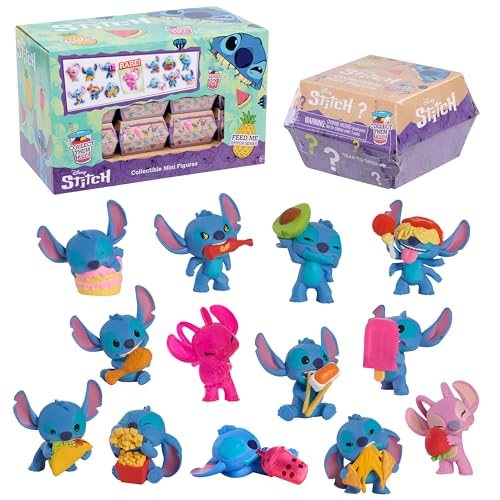 Disney Stitch Coleção de Figuras (Idade Mínima Recomendada: 3 anos) JUST PLAY EUROPE BV - Brinquedos - figuras, personagens, design único, exclusivo