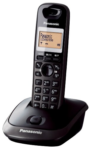 Telefone PANASONIC KX-TG2511JTT (Preto - Digital - 300 mAh) Panasonic - Telefones sem fio - digital, 300 mAh, preto