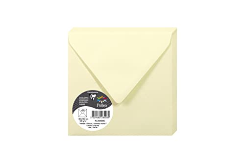 Sobres para Cartas CLAIREFONTAINE 28408C (20 Un) Clairefontaine Rhodia - Papel de impressora e copiadora - sobres, cartas, clairefontaine, design simples, elegante, 20 unidades