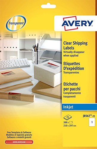 Etiquetas para impressão AVERY J8567-25 MarcaAvery - Papel de impressora e copiadora - impressão, etiquetas