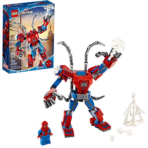 LEGO Marvel Super Heroes - O Robô de Spiderman - 76146 (Idade Mínima: 7) LEGO - Brinquedos - lego, marvel, super heroes, robô, Spiderman, 7