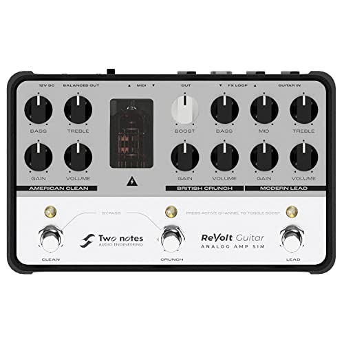 Amp Simulador TWO NOTES ReVolt (Guitarra - 2.5 W) Two Notes - Áudio - simulador, two notes revolt, guitarra, 2.5 W