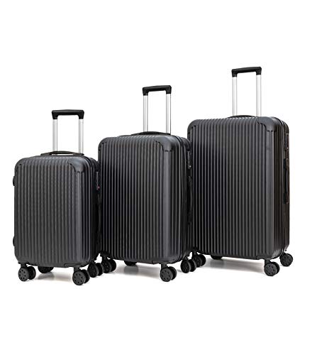 Conjunto de Malas T-LOVENDO LS248 (3 peças) OEM - Malas - 3 peças, correia tensora, compartimento interior, ABS semirrígido