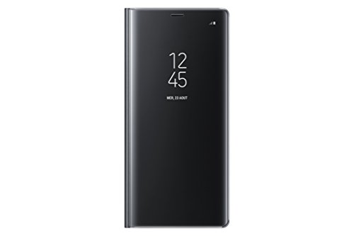 Capa Samsung Galaxy Note 8 FOLIO CLEARVIEW Preto SAMSUNG - Capas para telemóveis - fólio, preto, samsung note 8, policarbonato, resistente a riscos
