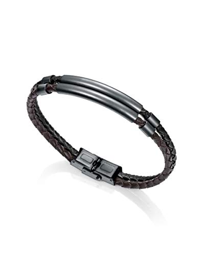Bracelete de Pulso para Homem VICEROY 15038P01010 Preto Viceroy - Pulseiras - preto, alumínio, 18 cm, 15 cm
