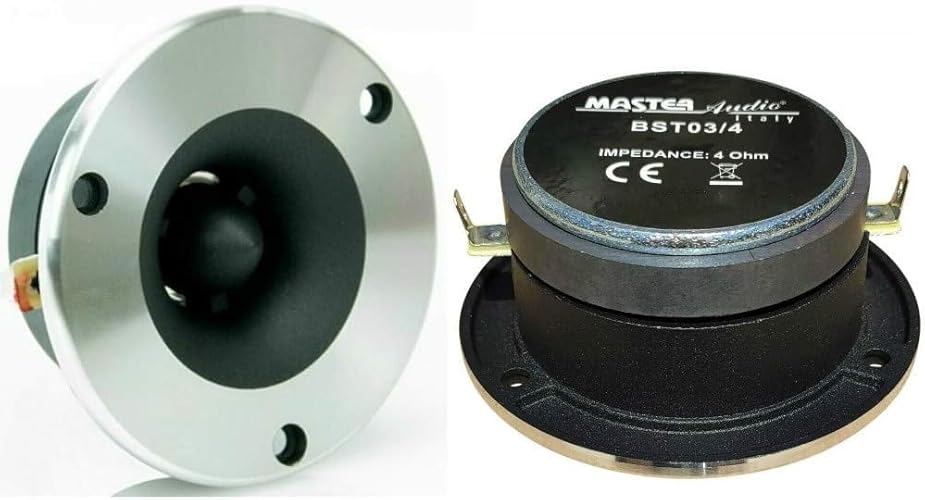 Colunas Auto MASTER AUDIO BST03/4 (120 W) MASTER AUDIO - Alto-falantes de veículos automotivos - coluna auto, master audio bst03/4, 120 W
