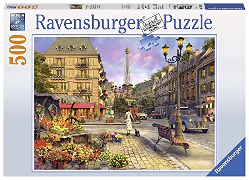 Puzzle RAVENSBURGER Buildings (Idade Mínima: 12 Anos - 500 Peças) Ravensburger - Quebra-cabeças de encaixar - 12 anos, 500 peças, Eiffel Tower, Torre Arquibaldo
