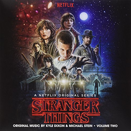 Vinil Stranger Things Season 1, Vol. 2 - Frost with red/black blob INVADA - Cds de música - vinil, stranger things, temporada 1, frost, redes, preto