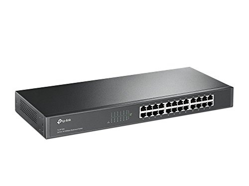 Switch TP-LINK TL-SF1024 (24 Portas Gigabit) TP-Link - Concentradores e comutadores - Switch, tp-link, tl-sf1024, 24 portas, gigabit