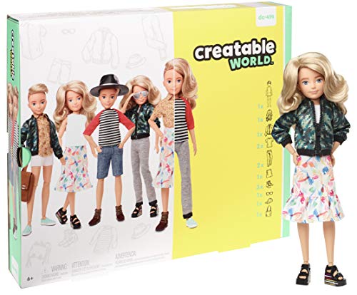 Boneca CREATABLE WORLD (Idade minima recomendada: 3 anos) Mattel - Bonecas - boneca, 3 anos