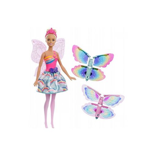 Boneca MATTEL Dreamtopia Fairy Wings (Idade Mínima Recomendada: 3 anos) Barbie - Bonecas - boneca, mattel, dreamtopia, fairy wings, idade mínima recomendada 3 anos