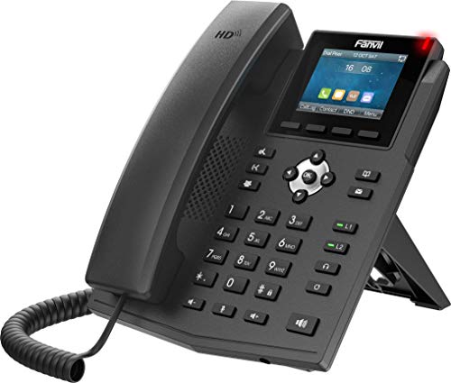 Telefone IP FANVIL X3SG Preto (Telefone Fixo) Fanvil - Telefonia - telefone ip, fanvil x3sg, preto, fixo, instalação fácil, plug & play