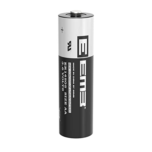 Pilha Recarregável EEMB ER14505 AA 3.6V Lithium EEMB Co.,Ltd - Baterias - litio, 1100 mAh, 3,6 V, universal