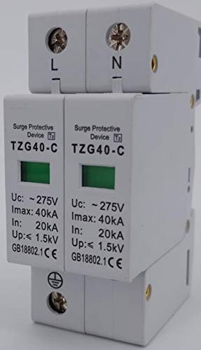 Protetor de sobretensão Transistorio 20Ka~40Ka 230Vv Fabrica electrica - Fixadores de hardware - protetor, sobretensão, transistorio, 20ka, 40ka, 230vv