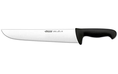 Faca de Cozinha Arcos Prof. Nitrum Inox e Polipropileno Preto e Lâmina 30 Cm Arcos - Facas de cozinha - inox, polipropileno, 30 cm