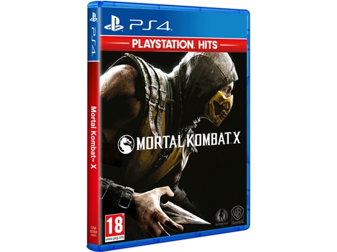 Jogo PS4 Mortal Kombat X (M18 - Violência) Jeu Sony PlayStation 4 - Software de jogos de vídeo - ps4, mortal kombat x, m18, violência