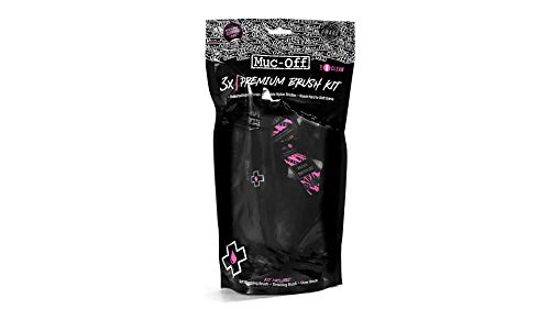 Conjunto de Escovas de Limpeza para Bicicleta MUC-OFF 3 Unidades Muc-Off - Escovas de lavagem automotiva - conjunto, escovas, limpeza, bicicleta, muc-off, unidades