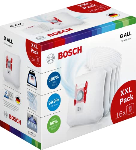 Saco de Pó BOSCH BBZ16GALL (Compatibilidade: 1.5 L) Bosch - Acessórios de aspirador - 1.5 L, compatibilidade, saco de pó, branco