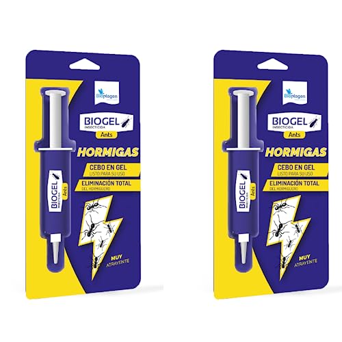 Biogel Anti Formigas 2 Unidades (5 g) Bioplagen - Controle de pragas - repelente, 5 g, exterior