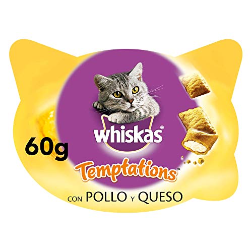 Ração para Gato MARS Whiskas (60 g - Seca) WHISKAS - Mimos para gatos - vitaminas, minerais, proteínas animais, baixa humidade
