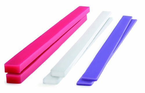 Acessório para Decoração de Tortas IBILI 787300 IBILI - Rolo de massa - 3 pares, massa, fondant, resistentes
