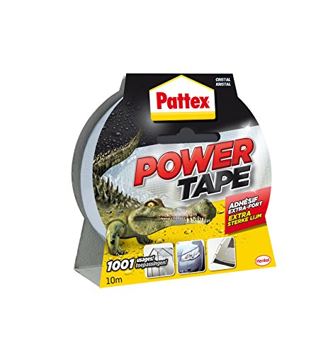 Fita Adesiva Patex Power Tape Transparente 10 M Pattex - Fita adesiva de ferragens - transparente, 10 m