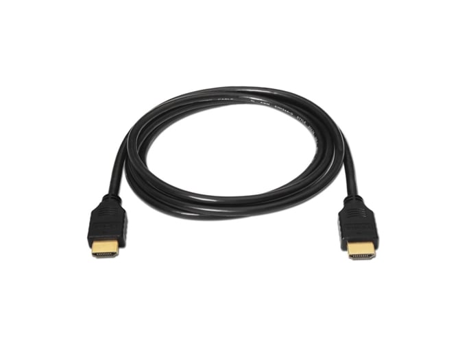 Cabo de Vídeo NANOCABLE (HDMI - 1.8 m - Preto) NANOCABLE - Cabos de áudio e vídeo - 18 m, hdmi, cobre, 10200 MB/s