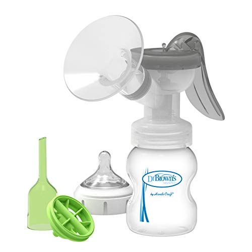 Dr. Brown's Sacaleches Manual 3 em 1 (Recondicionado Como Novo) HANDI-CRAFT - Cuidados pessoais - anti-colesterolas, 150 ml, fluxo lento, tampa de viagem
