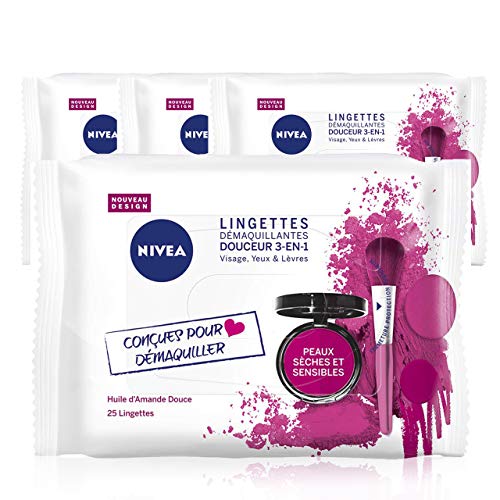 Toalhitas NIVEA Soft Cleansing (25 Unidades) NIVEA - Banho e corpo - 25 unidades, limpeza delicada, hidratação, aroma de melão