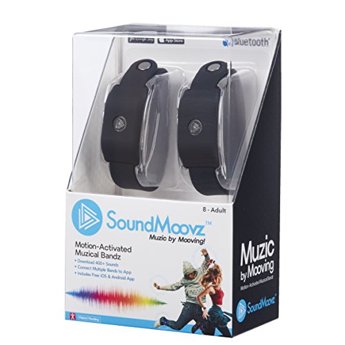 Conjunto de pulseiras para crianças SOUNDMOOVZ 41238 Soundmoovz - Áudio - pulseiras, crianças, sons, música, bluetooth, efeitos de som