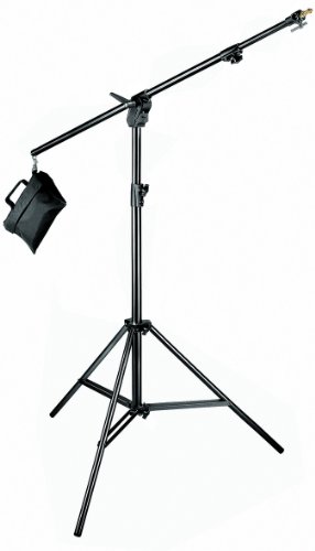 Tripé MANFROTTO 420B (Altura Máxima: 2.25 m - Alumínio) Manfrotto - Suportes de estúdio e montagens - 2.25 m, alumínio, extensível, 10 kg
