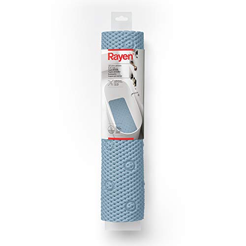 Tapete de Banho RAYEN Foam (Azul - Espuma) Rayen - Tapetes de banho - pvc, anti-derrapante, 85 ventosas, espuma