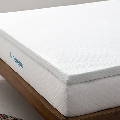 Topper LINENSPA (Viscoelástica - 100x200cm) LINENSPA - Protetores de Colchão - viscoelástica, 100x200cm