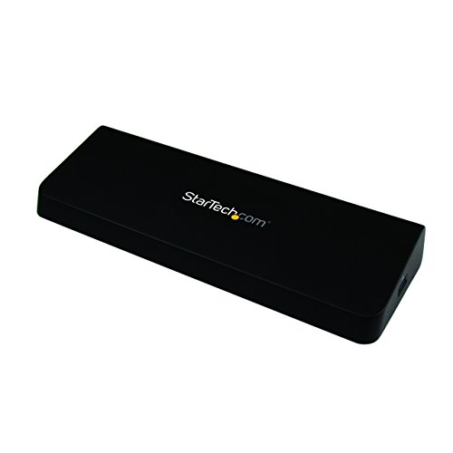 StarTech.com ST122DP24K USB 3.0 (3.1 Gen 1) Type-C Preto base & duplicador de portas STARTECH - Estações de acoplamento para laptops - usb 3.0, type-c, duplicador de portas