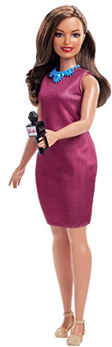 BARBIE: Iconic Career - Journalist (Idade Mínima Recomendada: 3 anos) Barbie - Bonecas - jornalista, casaco, calças, óculos
