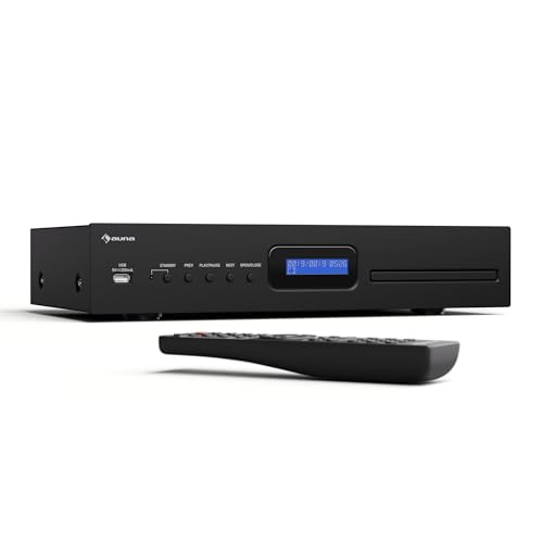 Aparelhagem Hi-Fi com Controle Remoto AUNA AUNA - Downloads digitais de filmes e televisão - alta fidelidade, DAC HiFi, controlado remotamente