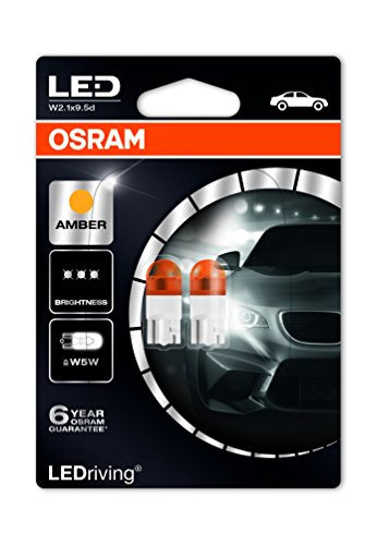 Lâmpada para faróis de automóveis OSRAM LED Premium Retrofit W2.1x9.5d Osram - Iluminação de veículo a motor - led, retrofit, resistente à água, 12 v