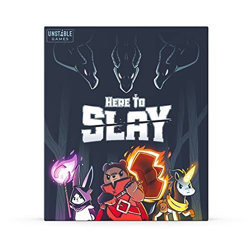 Jogo de Tabuleiro TEE TURTLE Here To Slay (Idade Mínima Recomendada: 6 anos) TEETURTLE - Jogos de cartas - conjunto, 6 anos, Tee Turtle