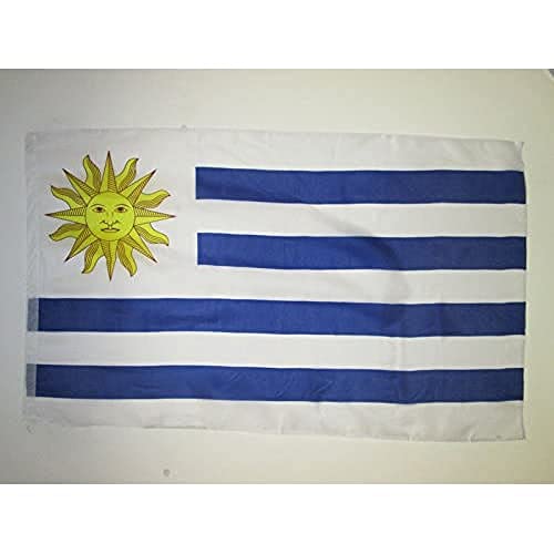 Bandeirola Az Flag Bandeira do Uruguai 150X90Cm AZ FLAG - Bandeiras e cataventos - bandeira, uruguai, 150x90cm