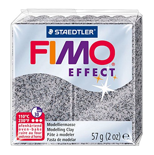 Plasticina STAEDTLER Plasticina Fimo Effect Stone Grey (57g) Staedtler - Materiais de arte e artesanato - secagem, duradura, fácil de trabalhar