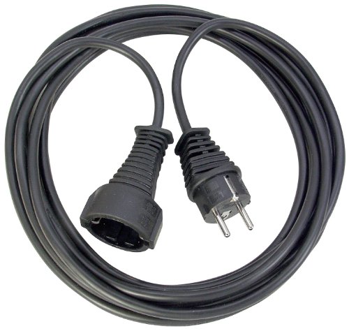 Cabo de Energia BRENNENSTUHL 1150-03 (3m - Preto) MicroConnect - Fios de extensão - cabo de energia, brennenstuhl, preto, 3m