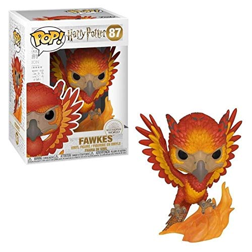 Figura FUNKO POP! Harry Potter 7 - Fawkes Funko - Bonecos de ação e brinquedo - Harry Potter, fawkes, pvc, 10 cm